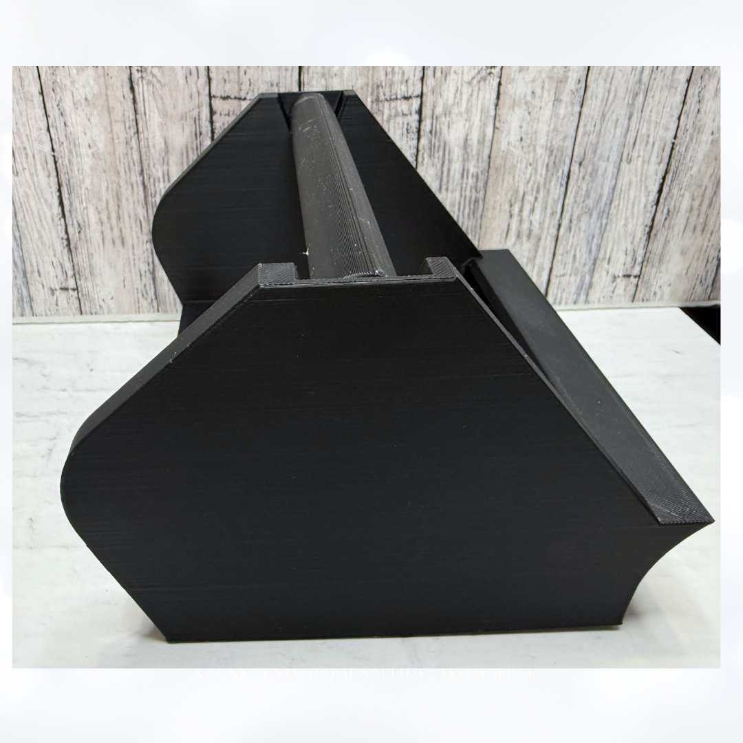 Large BLACK TAPE DISPENSER 3D Printed Organizer Holder