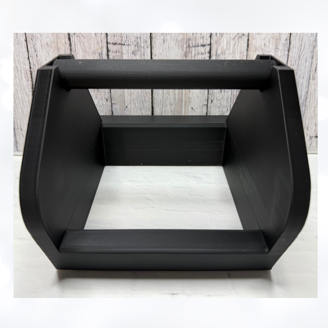 Medium BLACK TAPE DISPENSER 3D Printed Organizer Holder