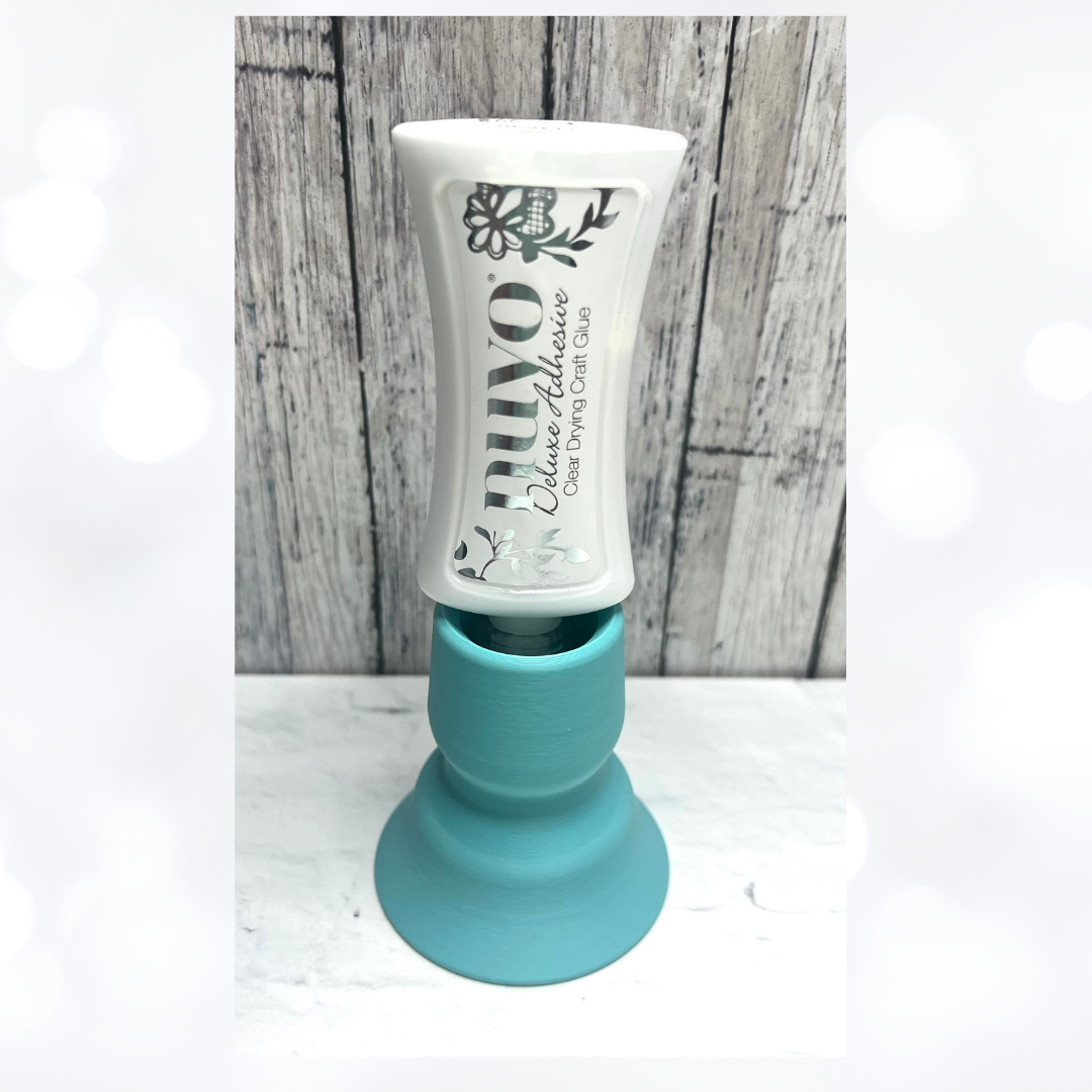 GLUE STAND Holder 3D Printed TEAL