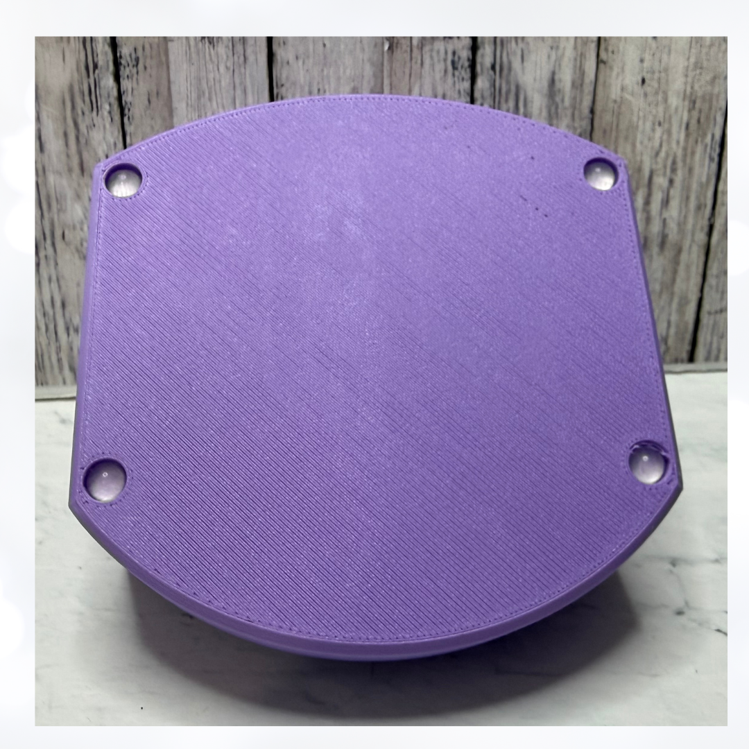 Double ATG Tape Gun Holder + Refill Stand 3D Printed PURPLE