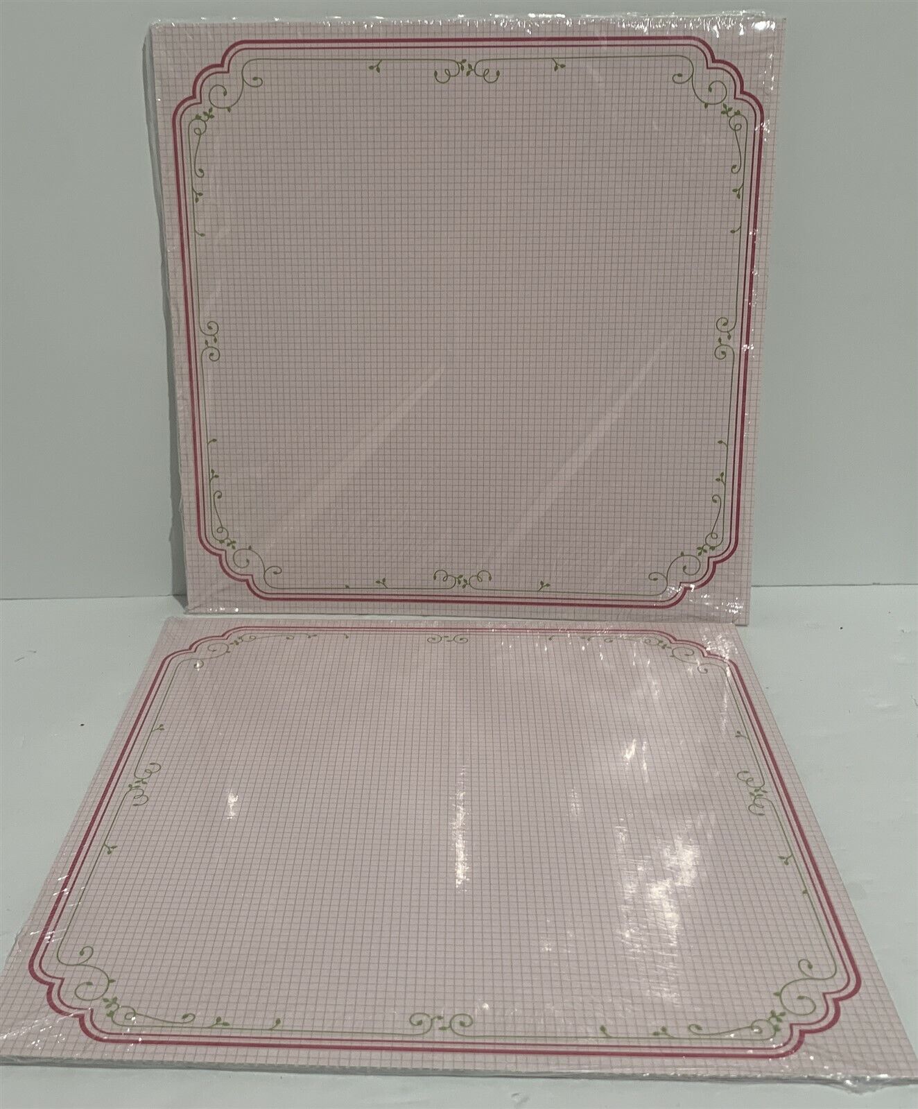 Stampin Up CHEERFUL TREATS DSP Paper Cardstock 12x12 Lot of 2