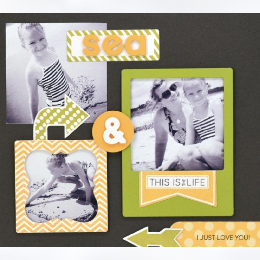 Papertrey Ink FABULOUS FRAMES Rubber Stamps Dies