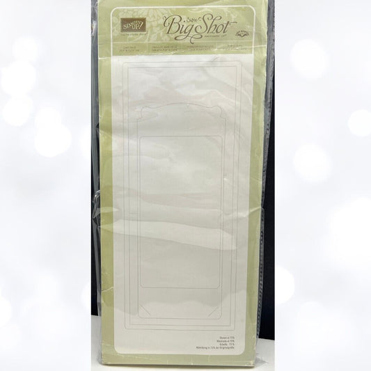 Stampin Up CARD BASE Pop N Cuts Bigz XL Die