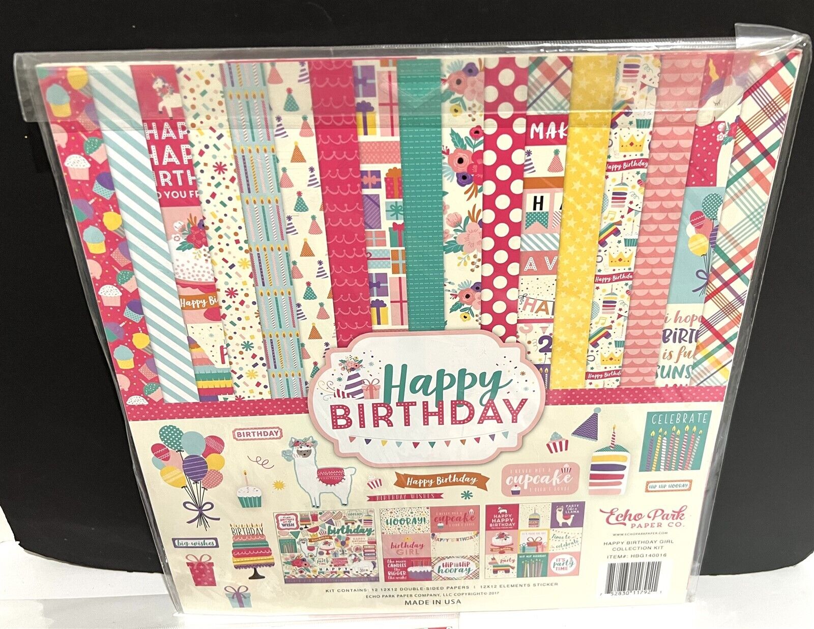 Echo Park BIRTHDAYS Princess Mermaids Boy Girl Party Scrapbook 12x12 Kits Lot