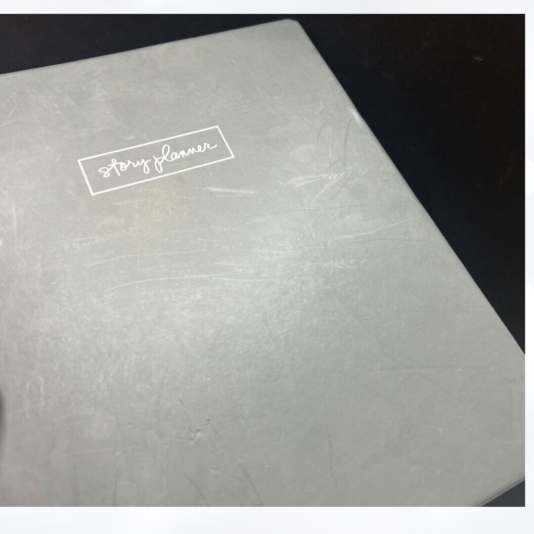 Ali Edwards STORY PLANNER Journal Refill Pages Lists Gray 7.5 x 9