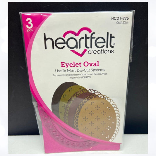 Heartfelt Creations EYELET OVAL HCD1-776 Dies