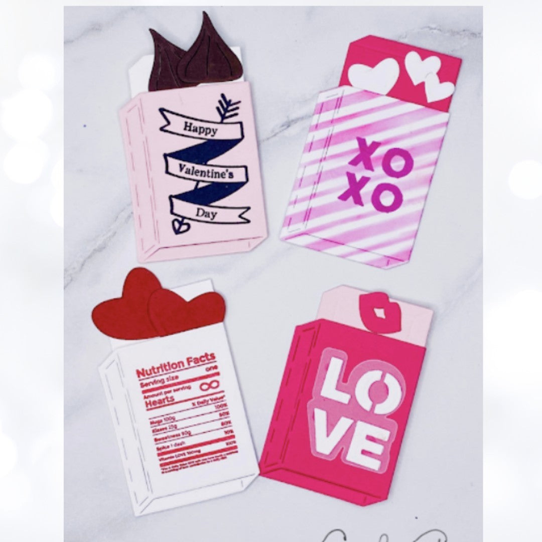 My Hero Arts Kit LOVE Valentines Day Aniversary Rubber Stamps Dies January 2023