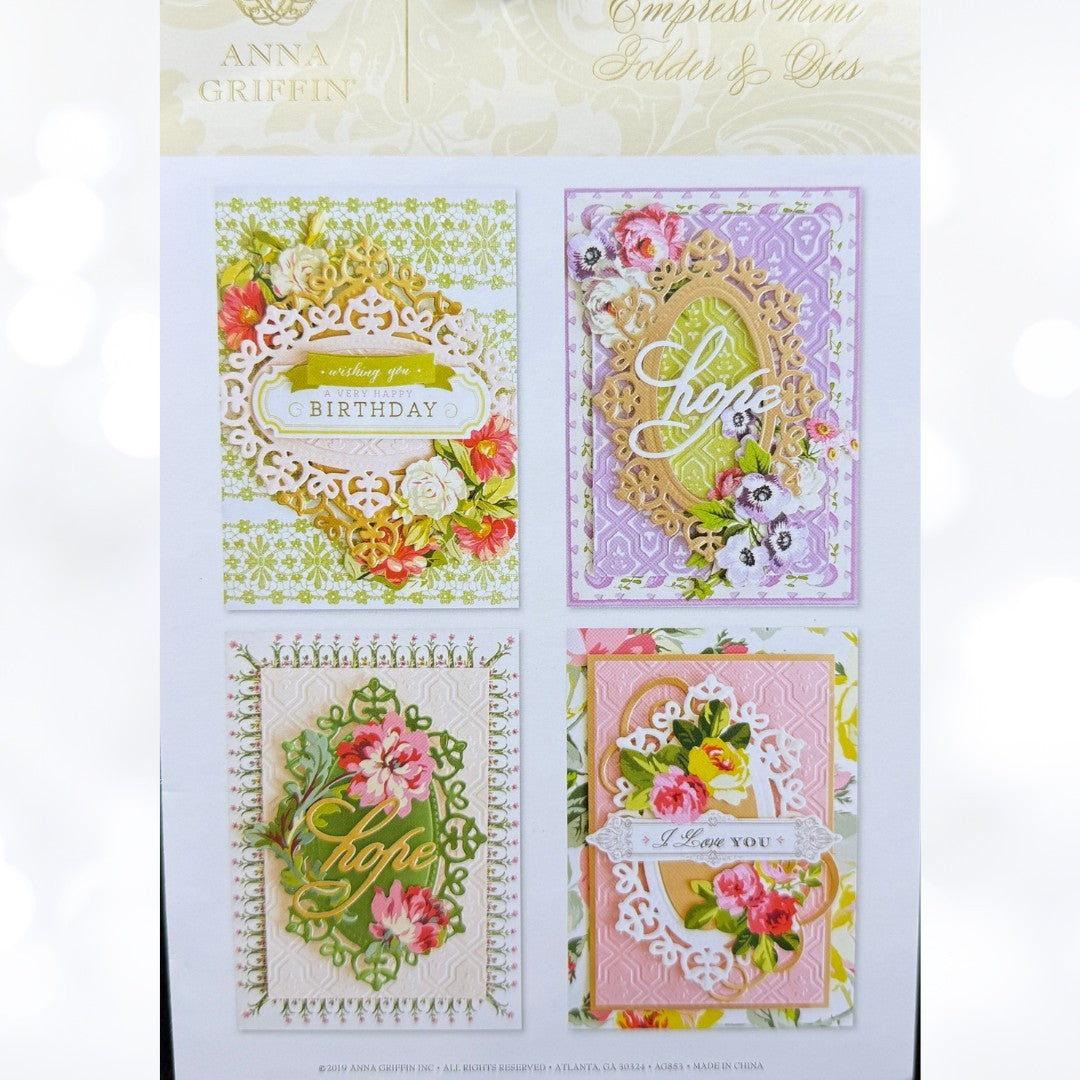 Anna Griffin EMPRESS MINI Folder & Dies