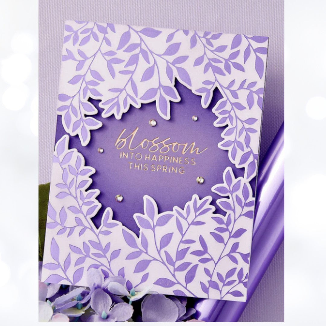 Spellbinders Glimmer SPRING CANOPY of the Month February 2025