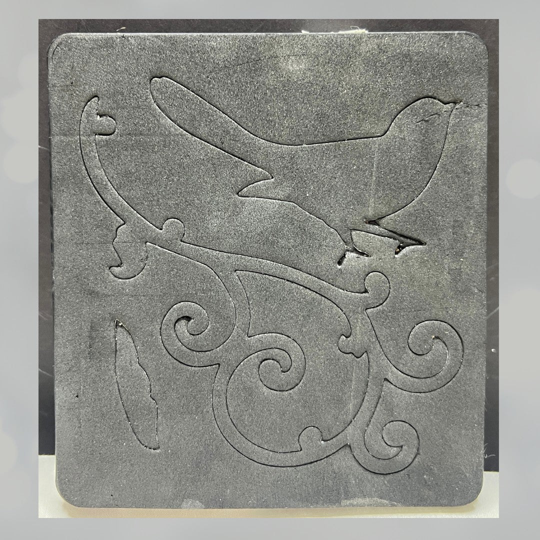 Sizzix Brenda Walton BIRD SCROLL 658341 Bigz Die