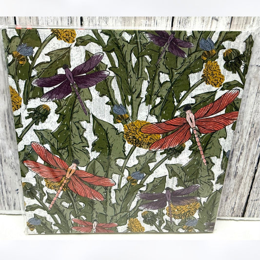 Stampin Up DANDY GARDEN Dragonfly Bees 6x6 Cardstock DSP Paper 47 Sheets