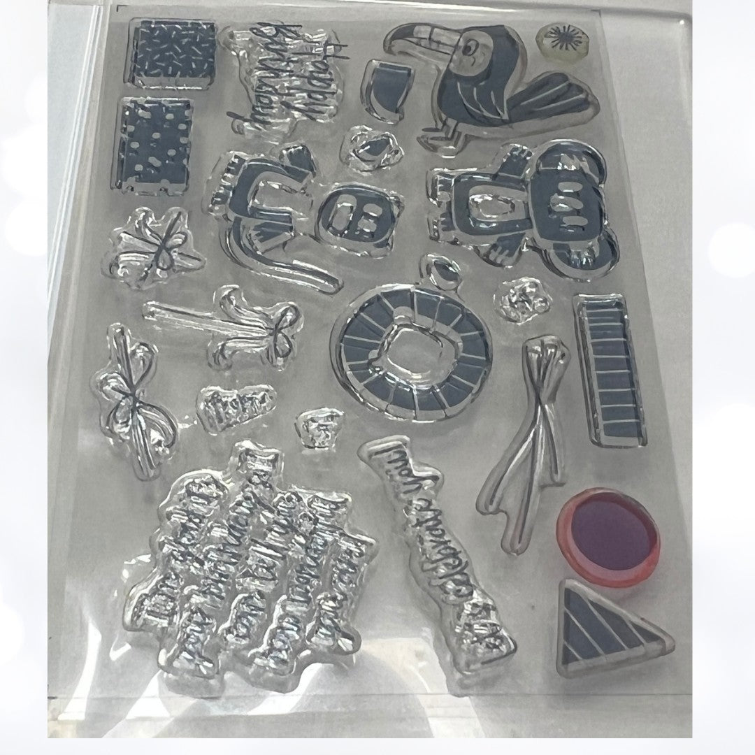 Stampin Up BONANZA BUDDIES Koala Animals Rubber Stamps Dies