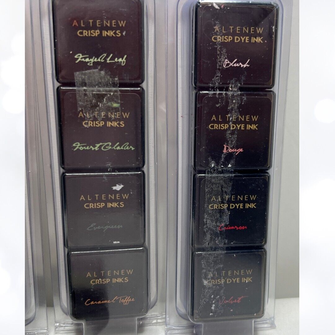 Altenew MINI INK PADS Stamp Cubes Lot of 26