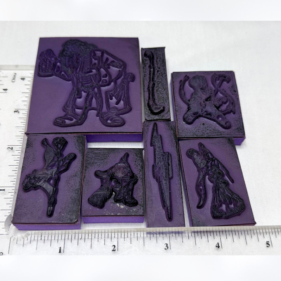 HARRY POTTER Wizard Foam Rubber Stamps Lot