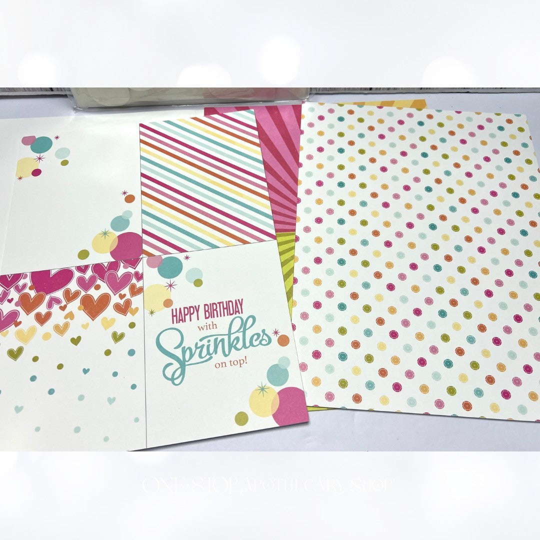 Papertrey Ink SHAKERS & SPRINKLES Make It Market Kit Rare
