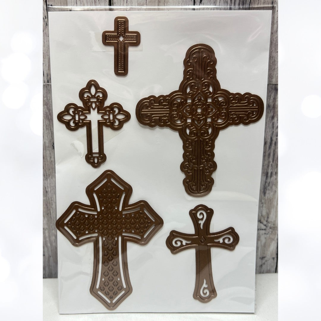 Spellbinders CROSSES TWO Religious Cross Dies