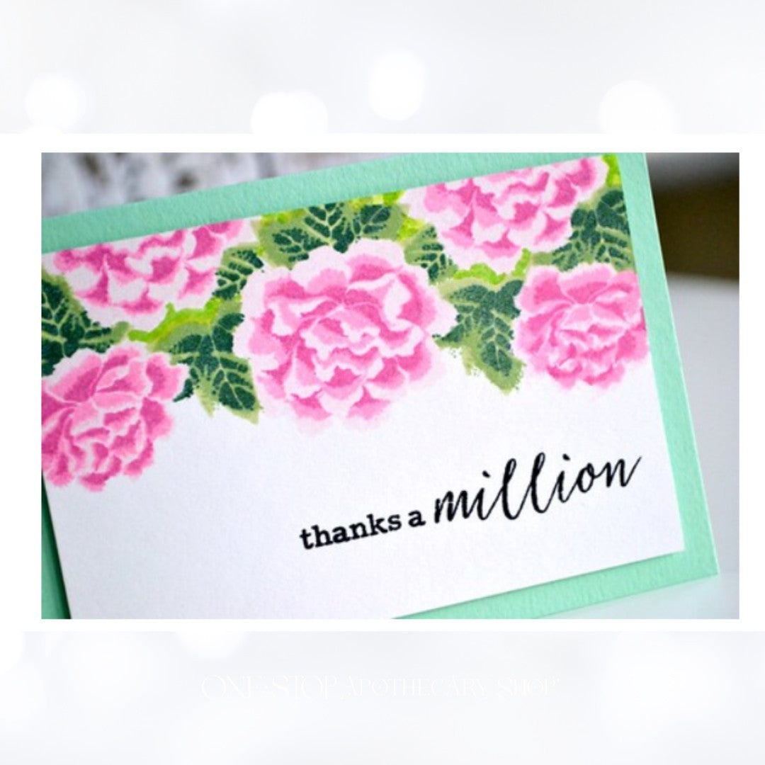 Simon Says Stamp Clearly Besotted STAMPTEMBER Chrysanthemums Rubber Stamps