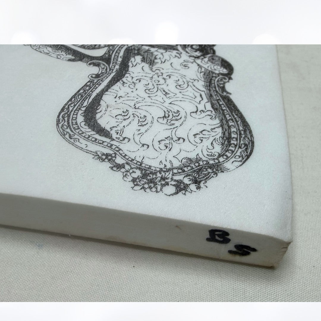 LaBlanche VINTAGE CHAIR Cat Mixed Media Rubber Stamp