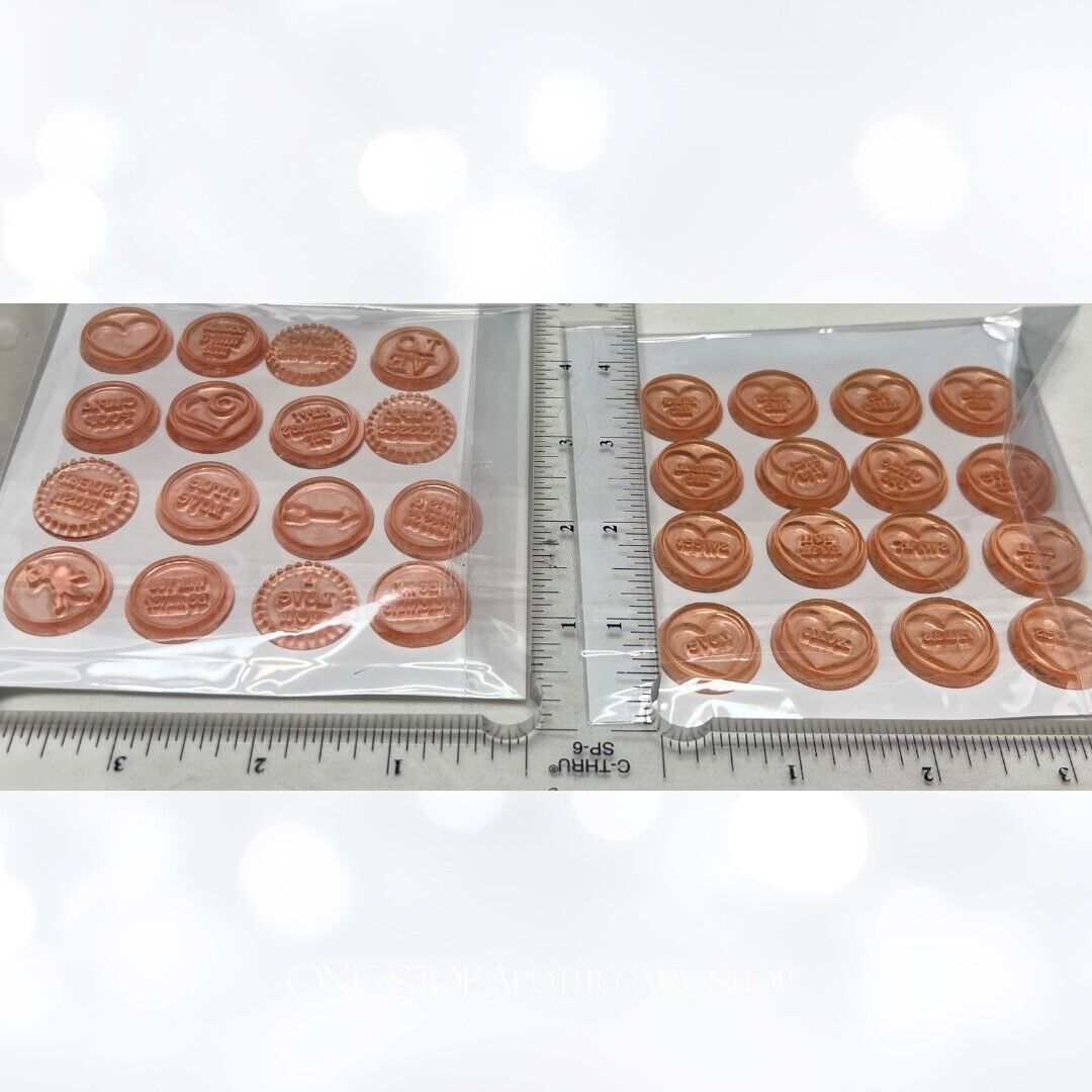 Jaded Blossom VALENTINE CANDIES Candy Hearts Favor Treat Rubber Stamps