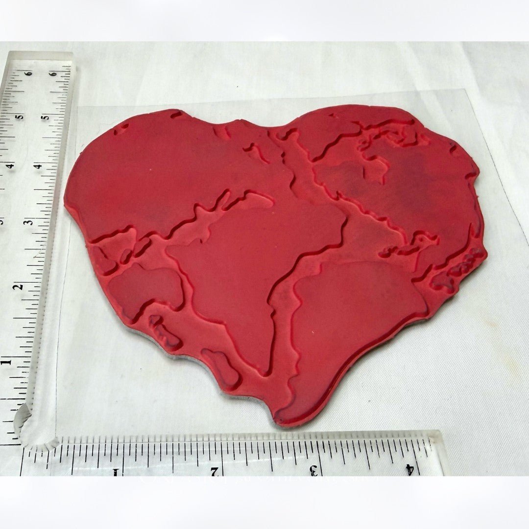 Simon Says Stamp LOVE GNOME Messages World Valentines Day Rubber Stamps Lot