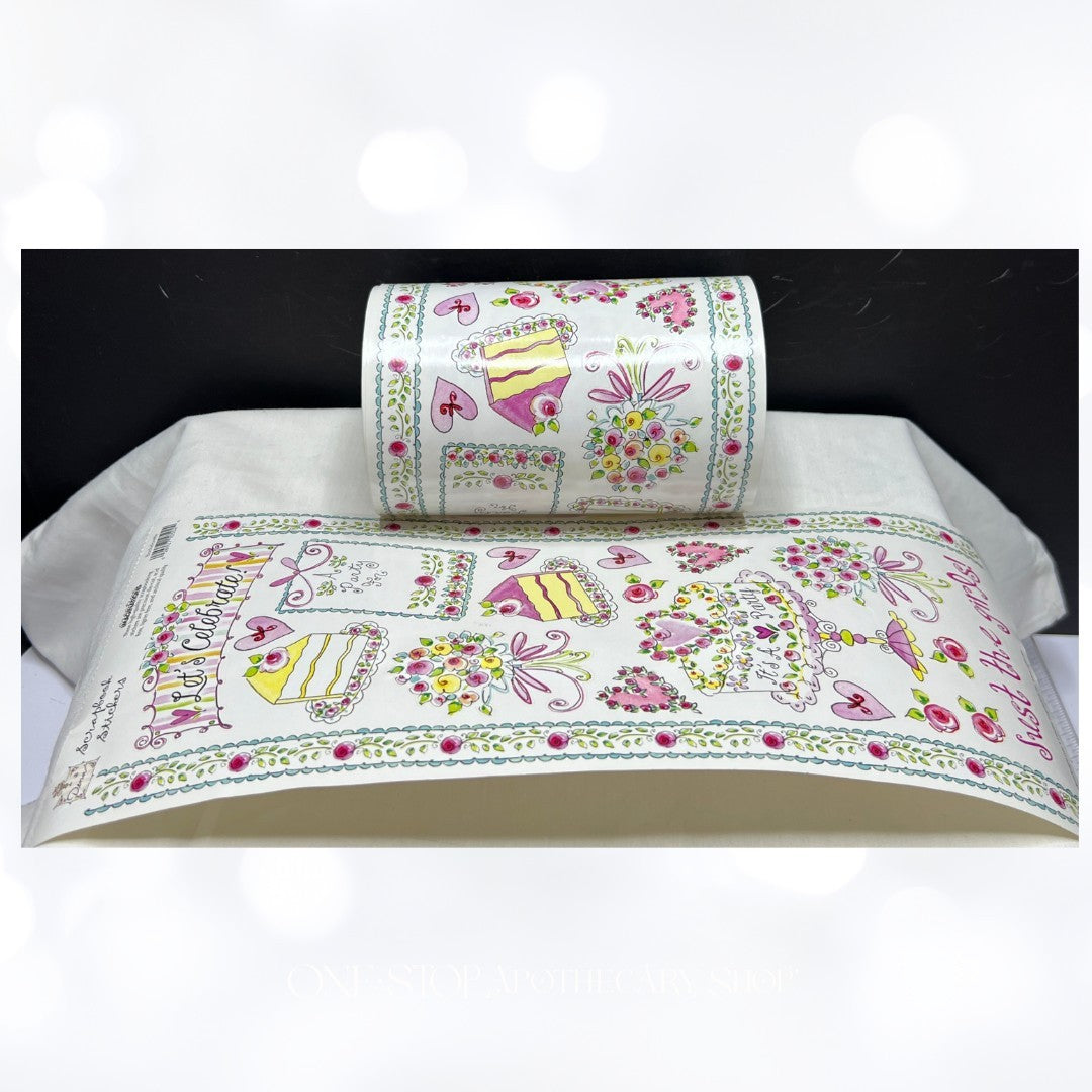 Creative Imagination Dena WEDDING Cake Shower Scrapbook Stickers Set of 11