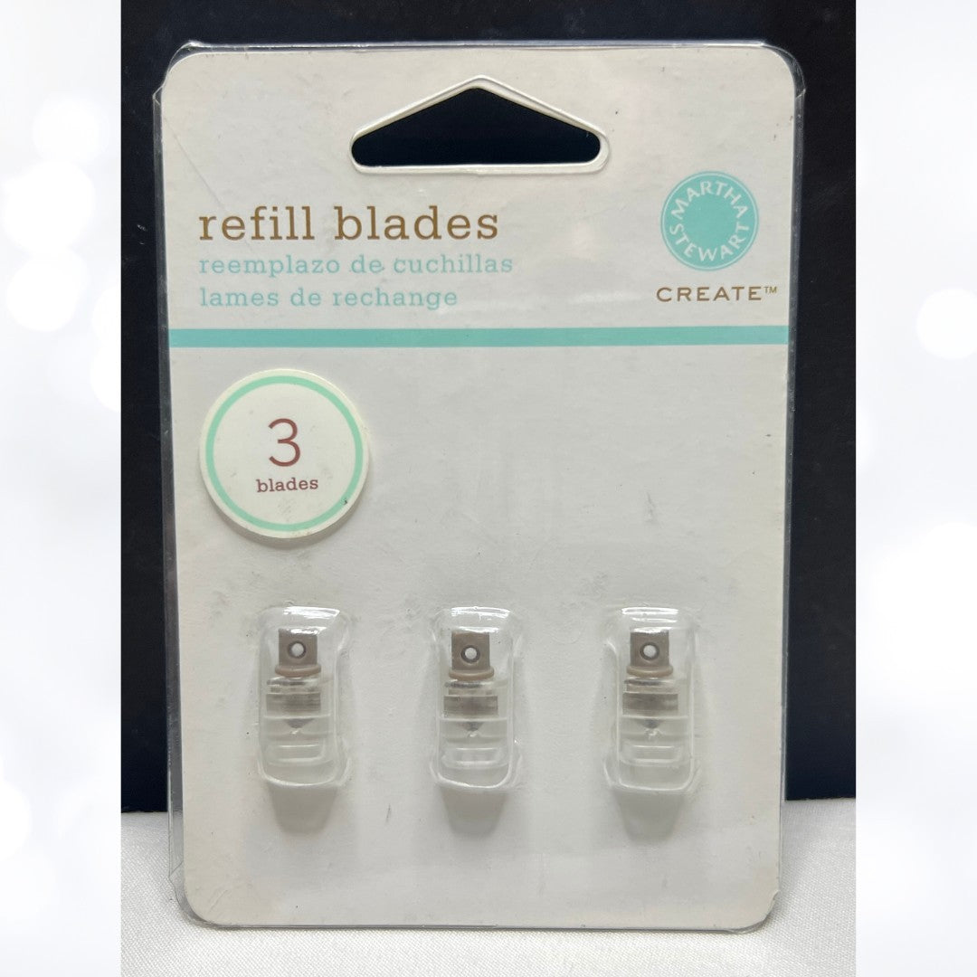 Martha Stewart Crafts TRIMMER REFILL BLADES Paper Circle Cutter Set