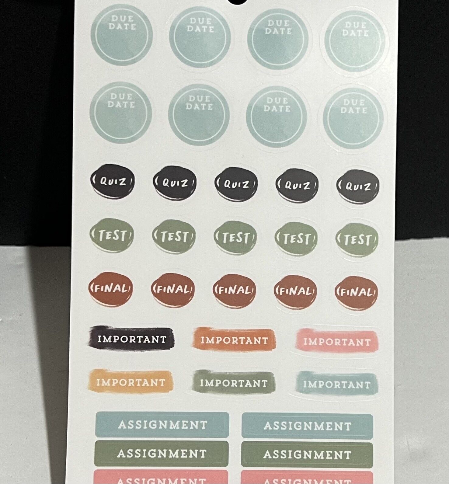 The Happy Planner PLANNER Journaling Kit Stickers Washi Tape Papers Lot