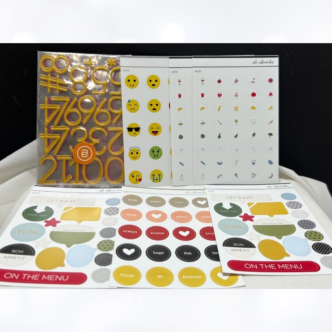 Ali Edwards PLANNER STICKERS Journal Embellishments 47 Sheets