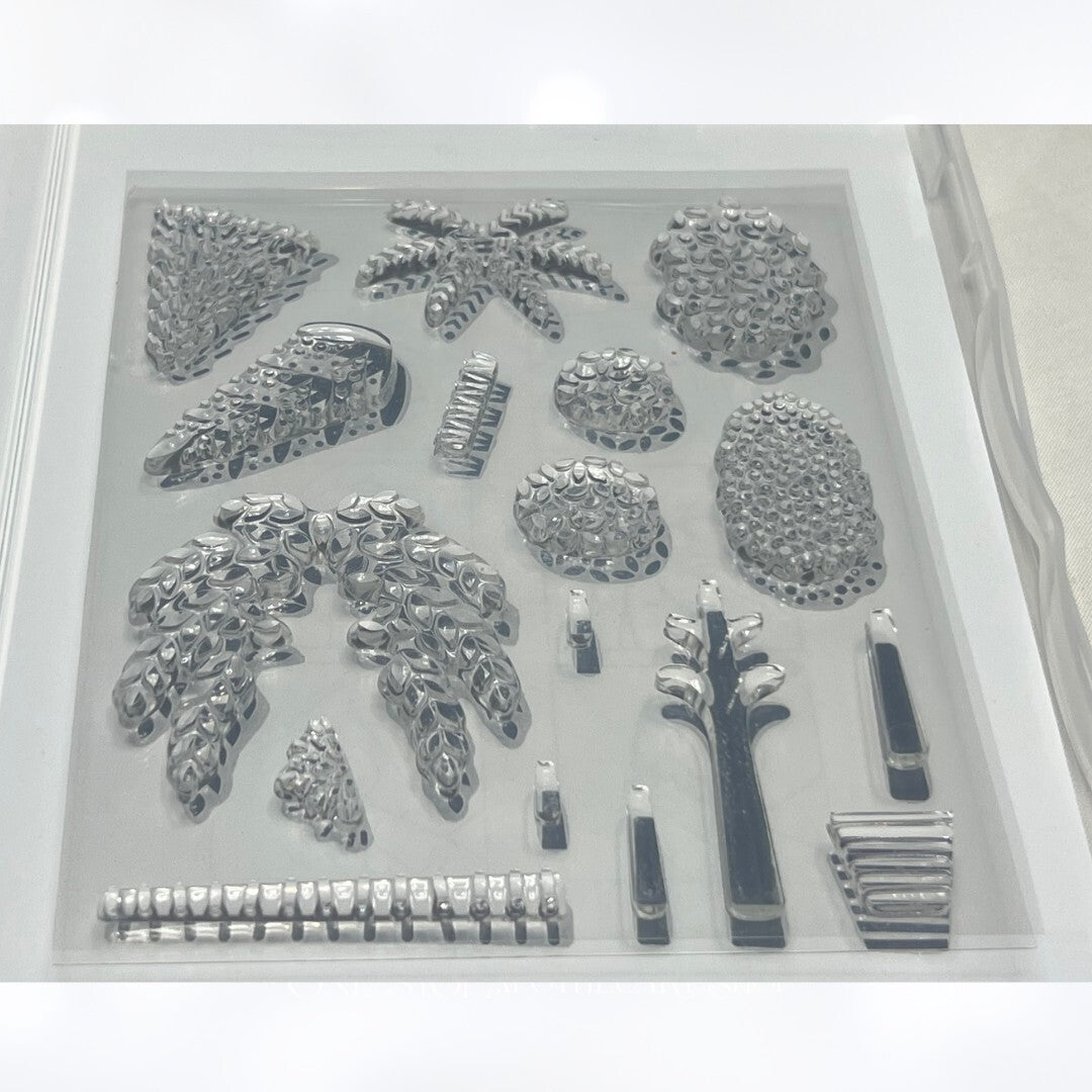 Stampin Up COUNTLESS TREES Rubber Stamps