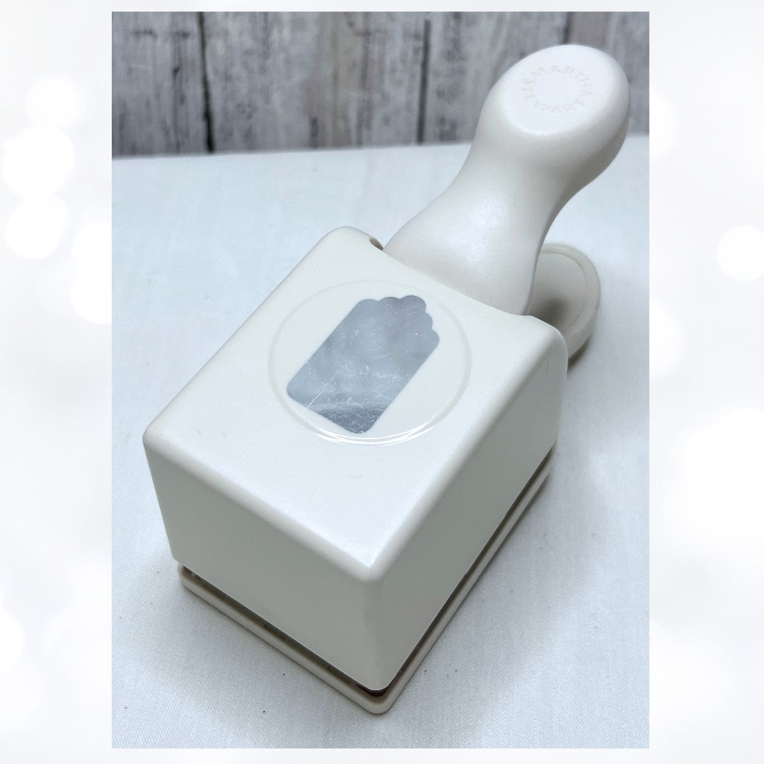 Martha Stewart MINI SCALLOPED TAG Punches Paper Punch