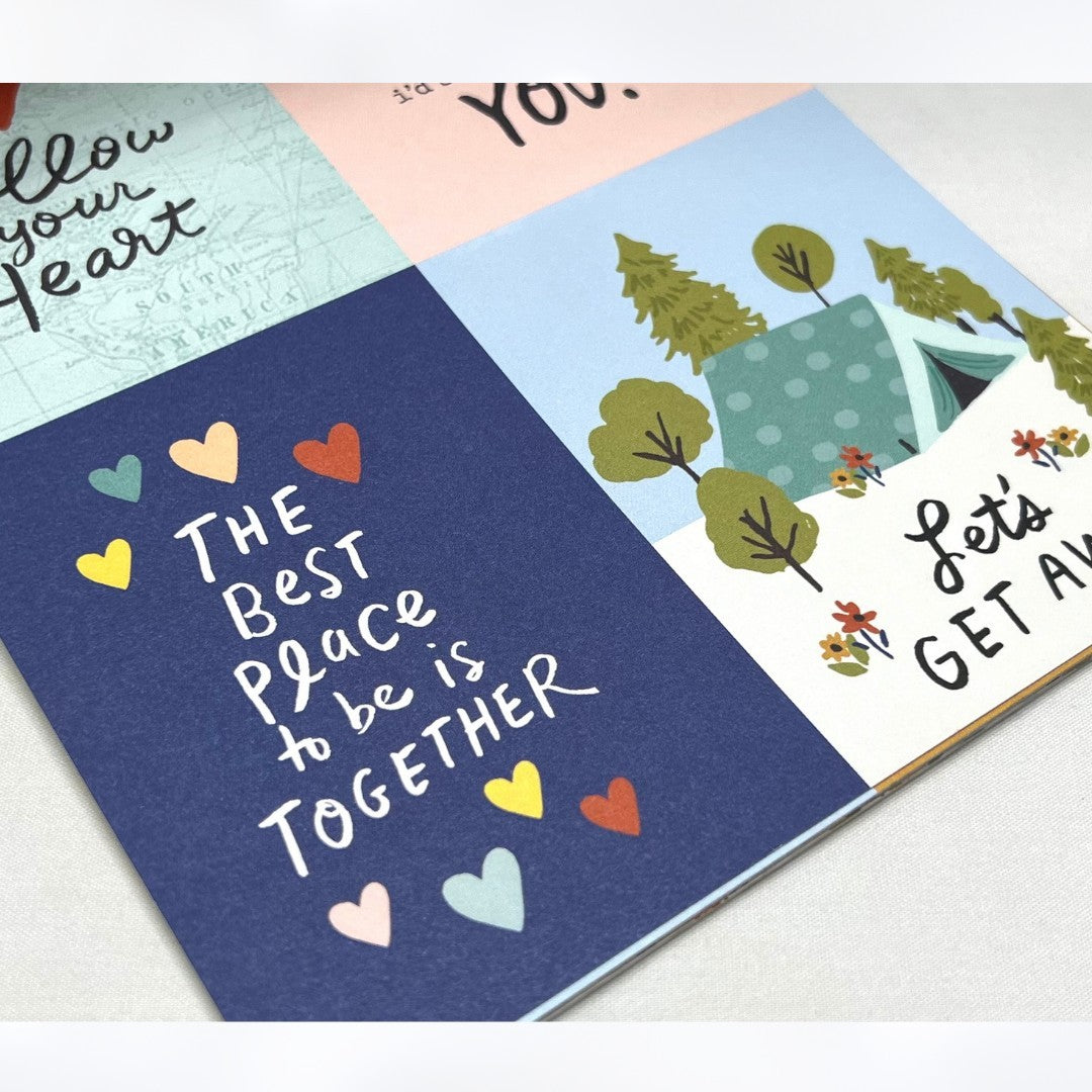Simple Stories WINTER WONDER Travels Good Stuff 6x8 Cardstock Paper Packs Lot