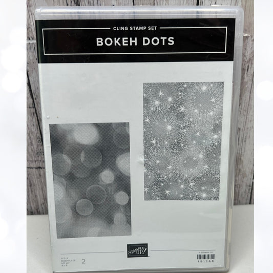Stampin Up BOKEH DOTS Rubber Stamps