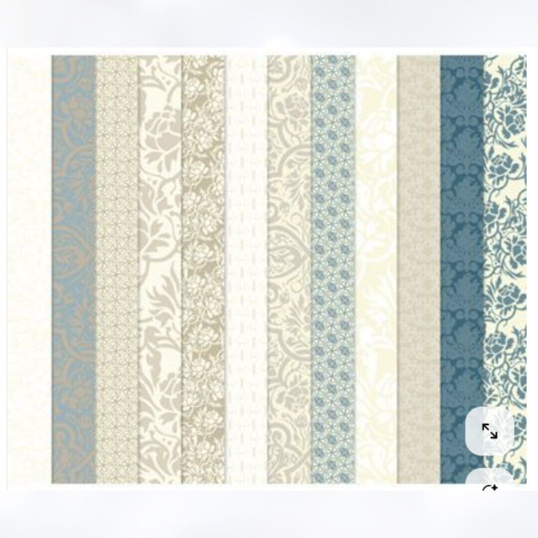 Stampin Up BELLA BLEU 12x12 Paper Cardstock DSP