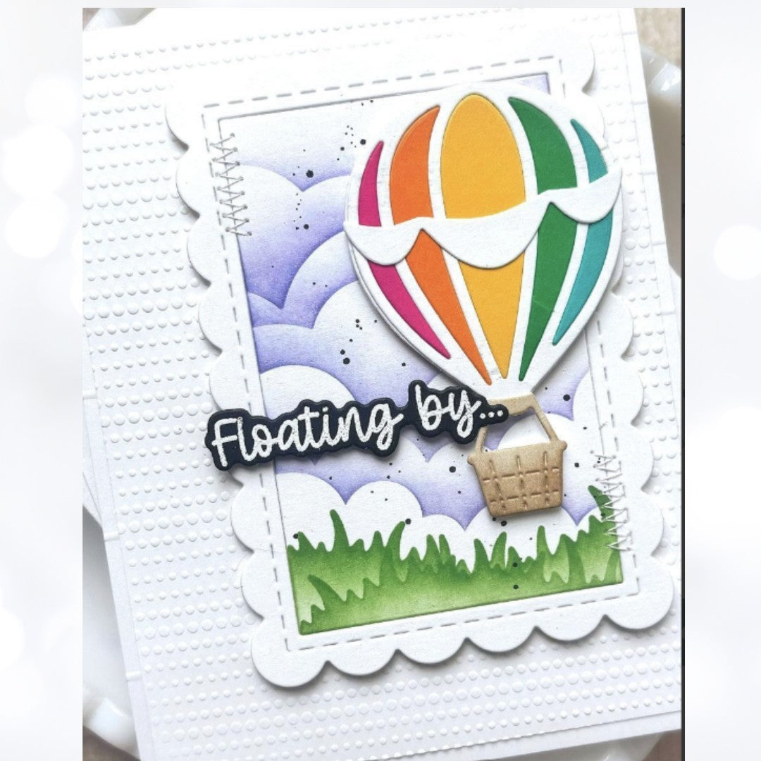 Taylored Expressions UP UP & AWAY Hot Air Balloon Dies