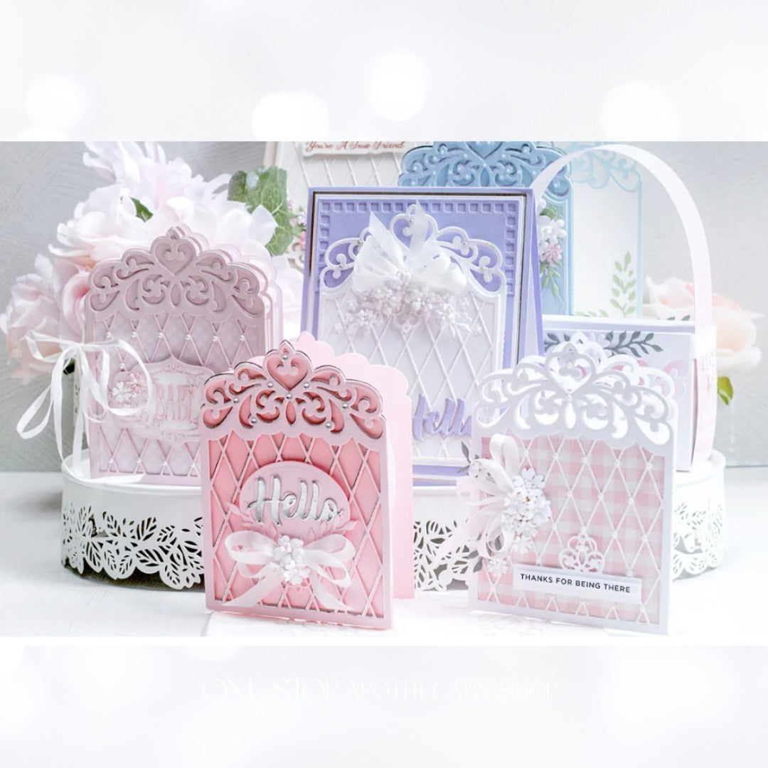 Spellbinders TIARA TRIFOLD Dies of the Month July 2022