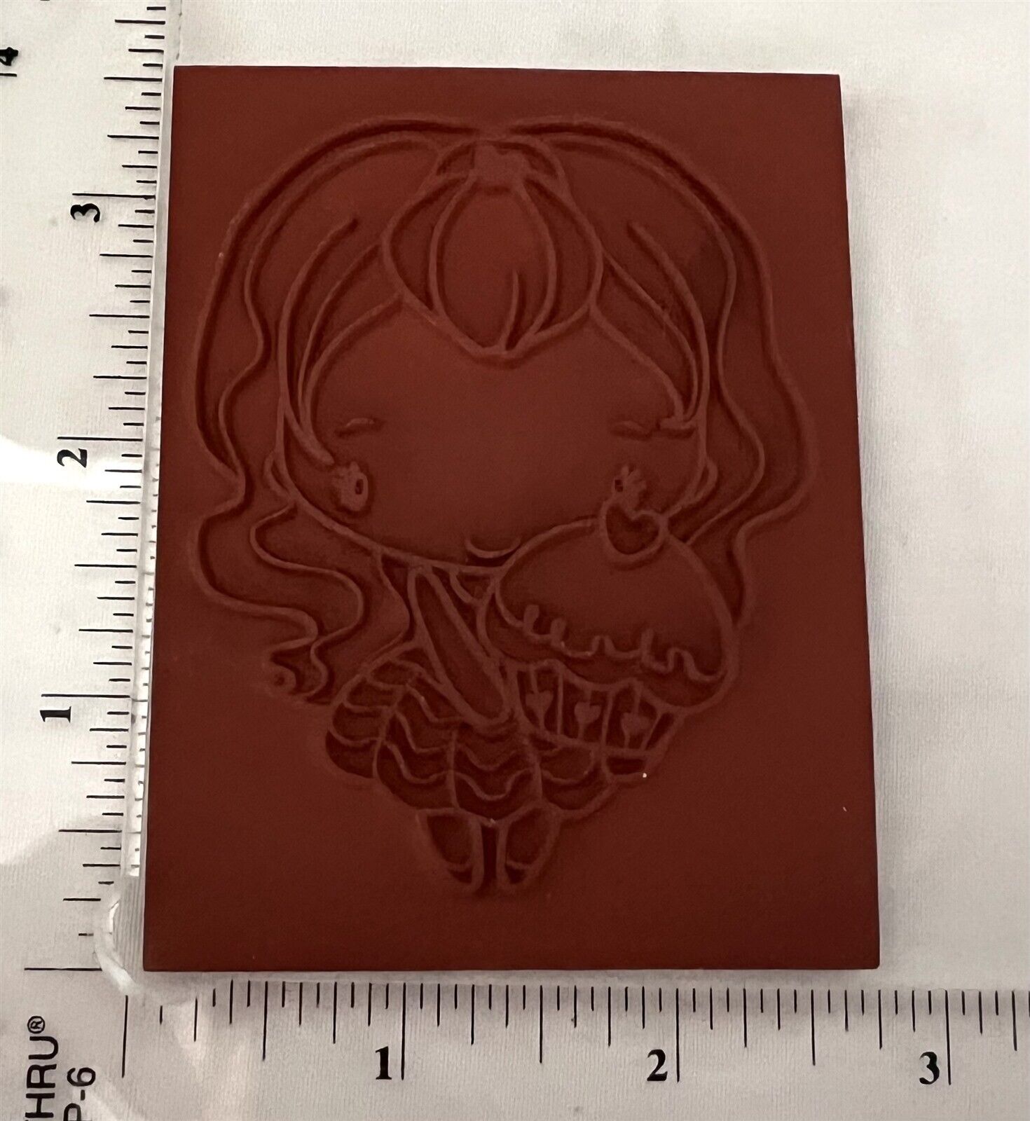 The Greeting Farm SURFER IAN Princess Birthday Anya II Girl Boy Rubber Stamps