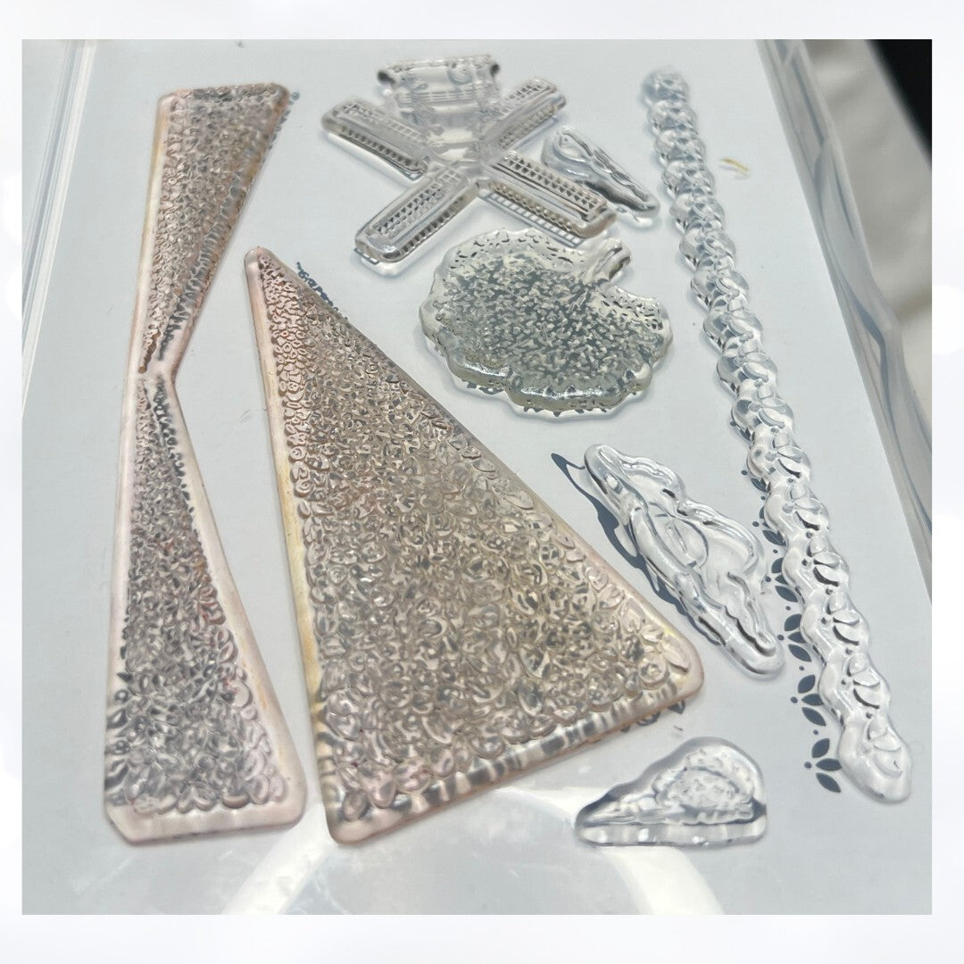 Stampin Up TULIP FIELDS Windmill Spring Flowers Rubber Stamps Dies