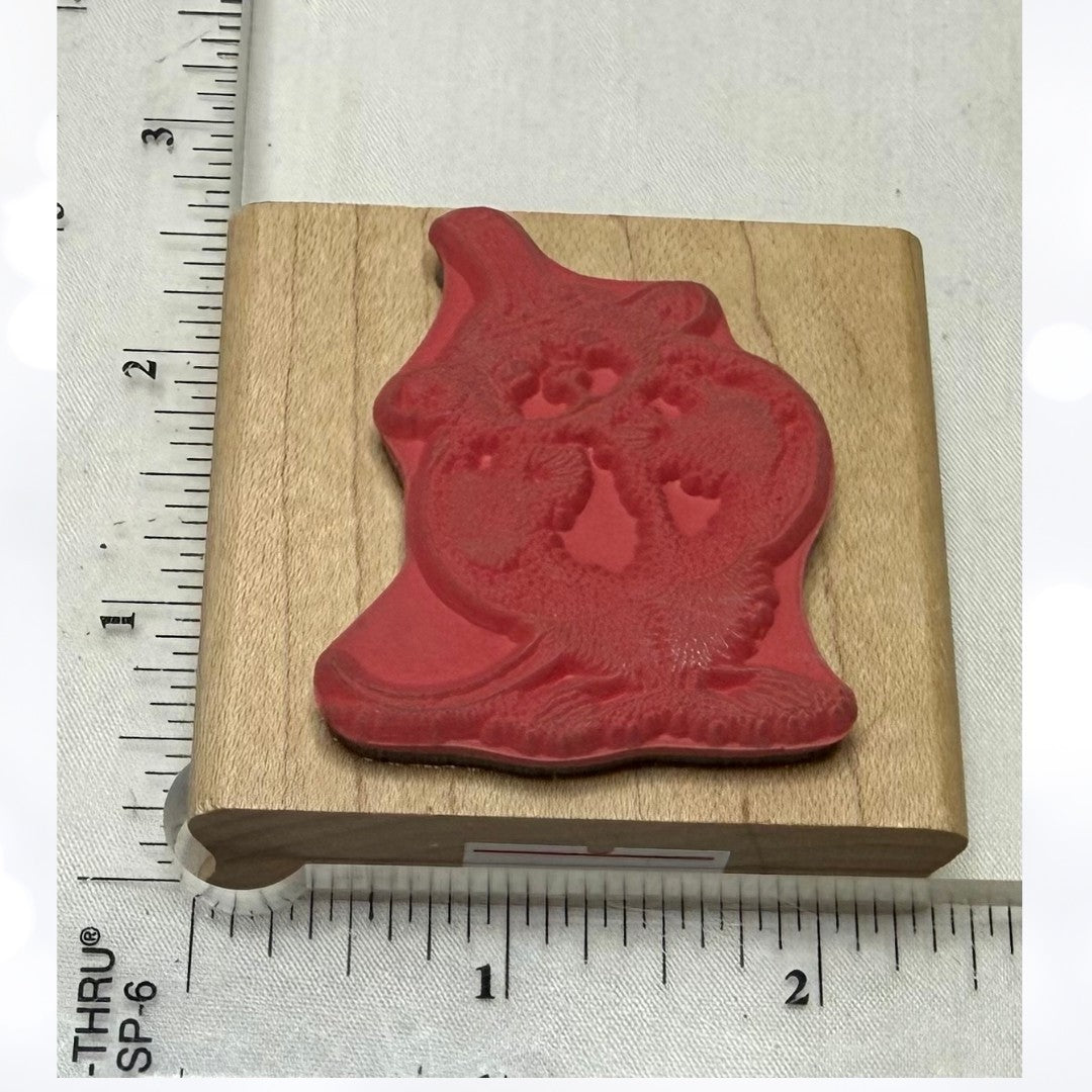 House Mouse LITTLE PUNKIN Pumpkin Mudpie Halloween Mice Rubber Stamp