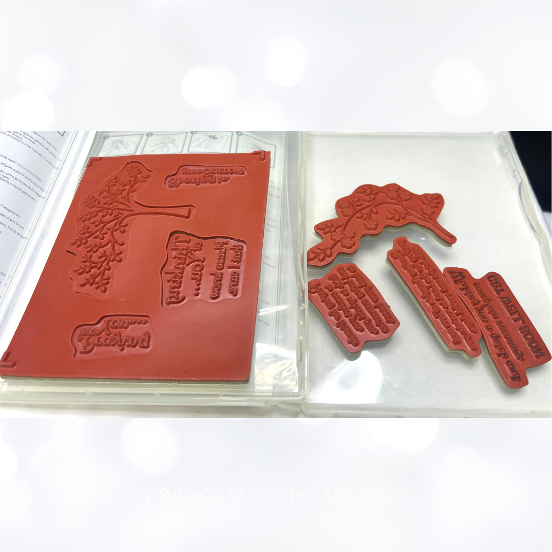 Stampin Up THOUGHTS & PRAYERS Sympathy Rubber Stamps