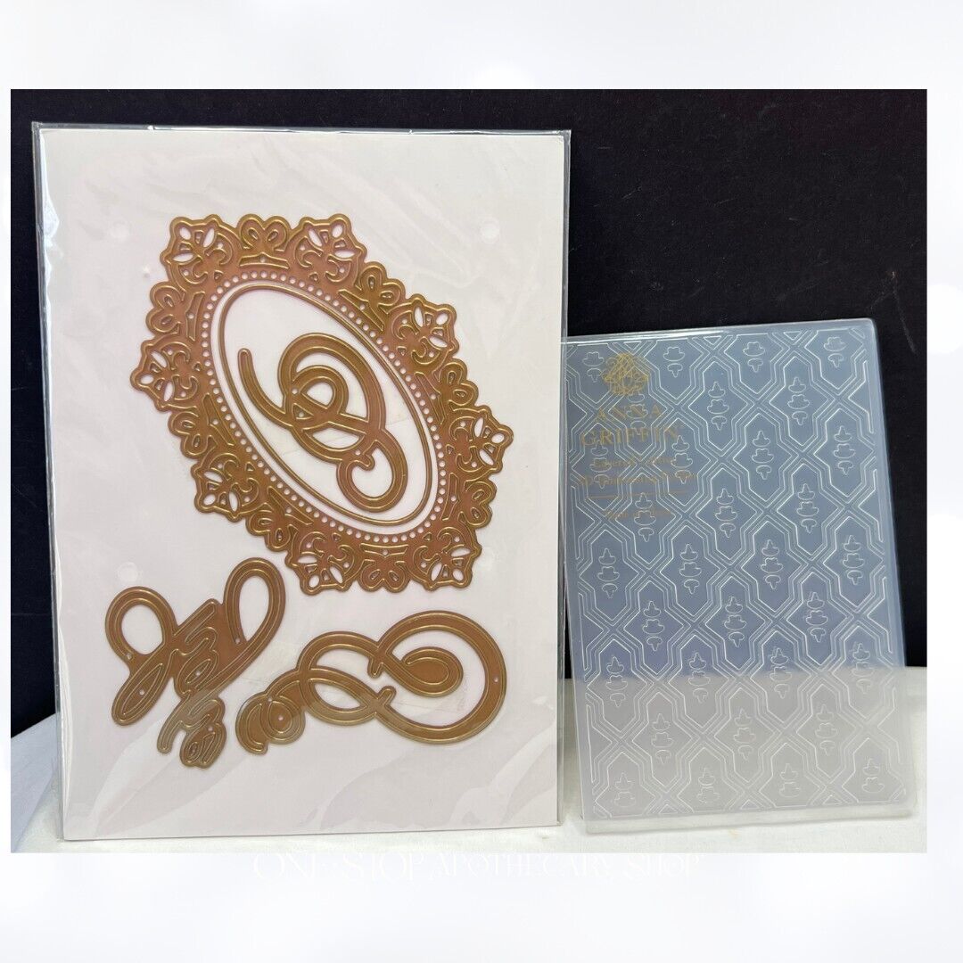 Anna Griffin Empress Mini Embossing Folder & Dies