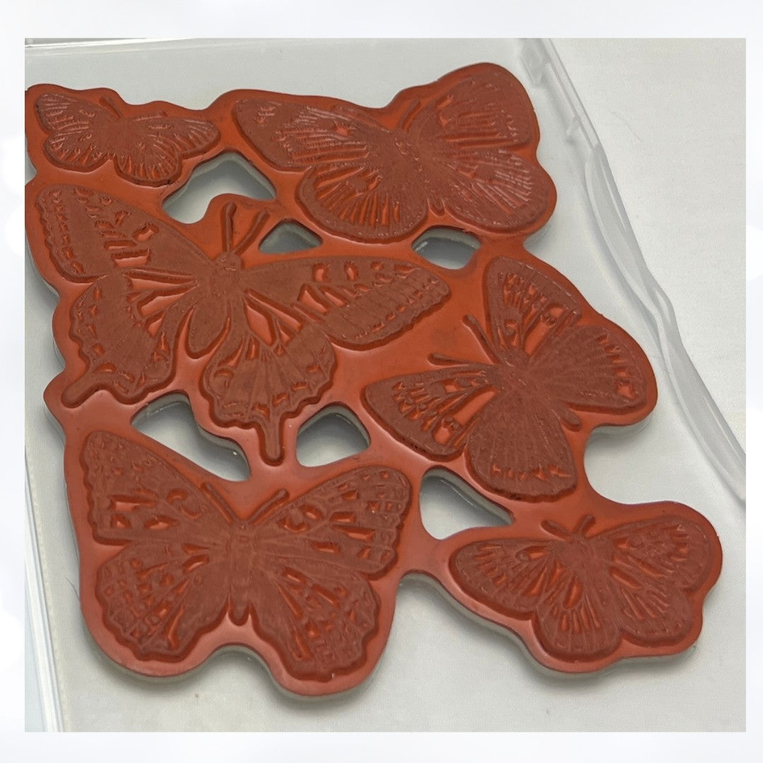 Stampin Up BUTTERFLY BRILLIANCE Butterflies Brilliant Wings Rubber Stamps Dies
