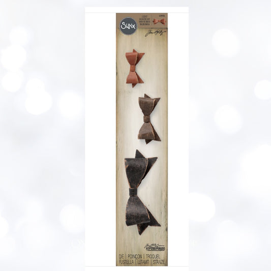 Tim Holtz BOW-TIED Gift Bow Decorative Strip 659426 Dies