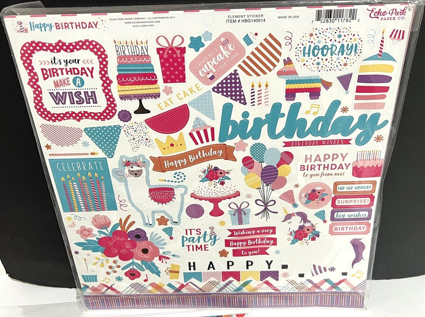 Echo Park BIRTHDAYS Princess Mermaids Boy Girl Party Scrapbook 12x12 Kits Lot