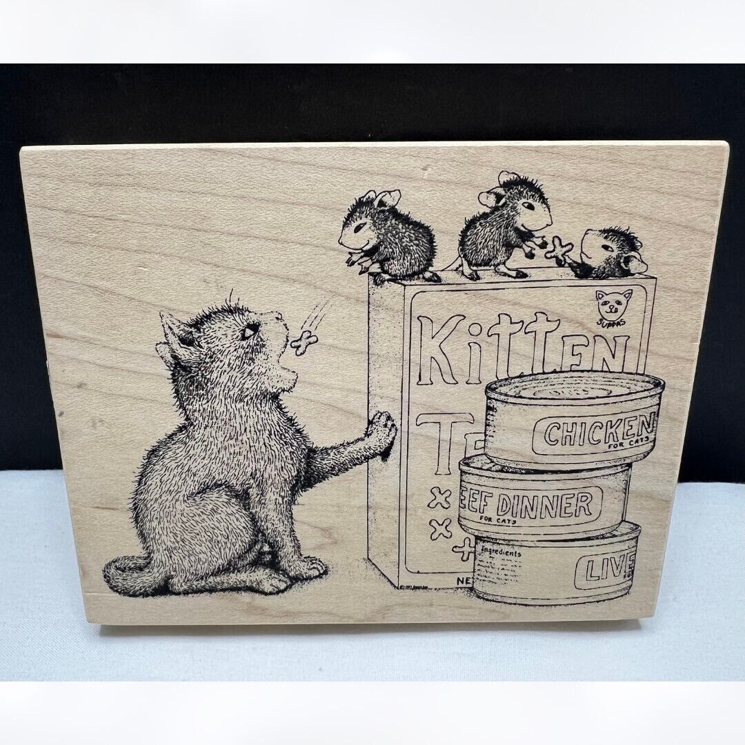 Cat stamps newest and house mouse rubber stamps