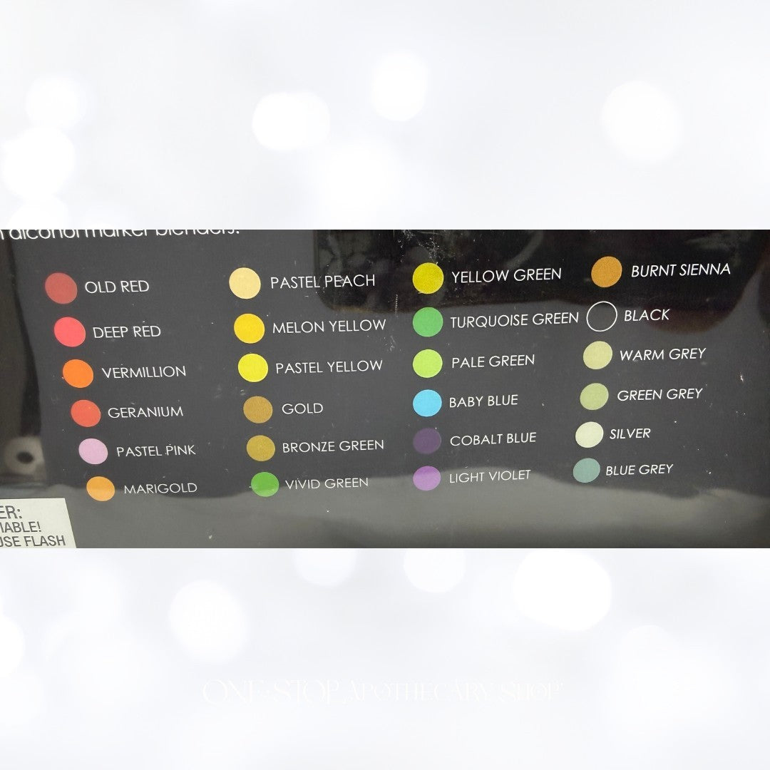 Master's Touch ALCOHOL MARKERS Set of 25