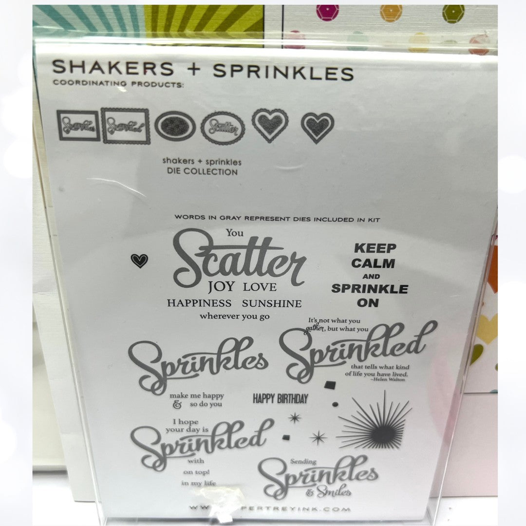 Papertrey Ink SHAKERS & SPRINKLES Make It Market Kit Rare