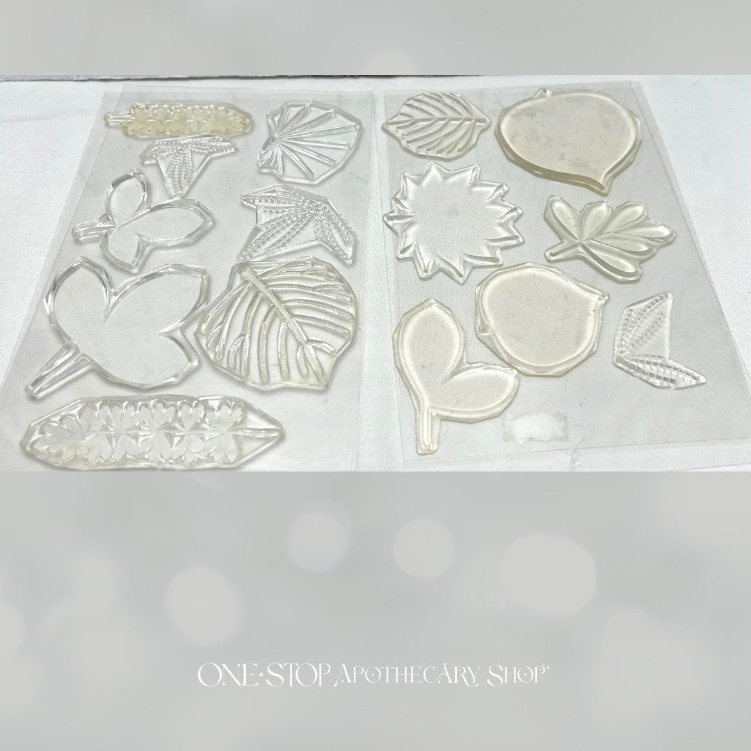 Papertrey Ink LEAVE IT BE Autumn Fall Rubber Stamps Dies