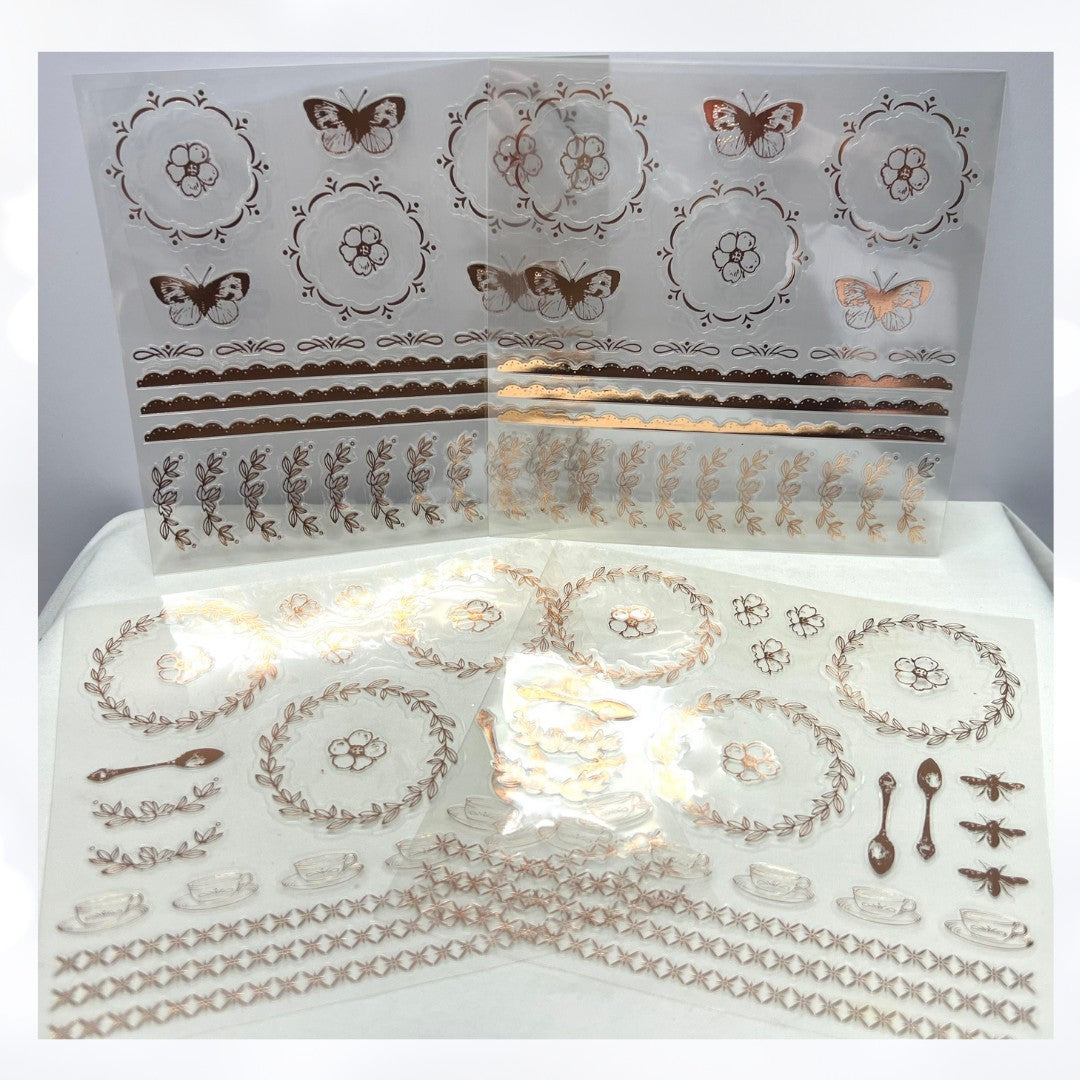 Stampin Up CUP OF TEA Party Rubber Stamps Dies Stickers Lot