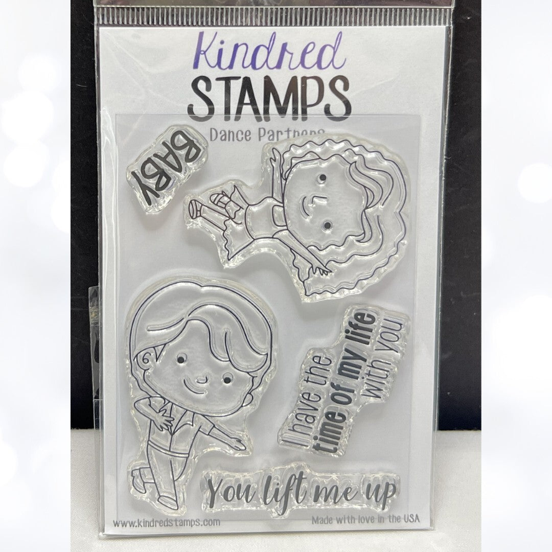 Kindred Stamps DANCE PARNERS Dirty Dancing Rubber Stamps