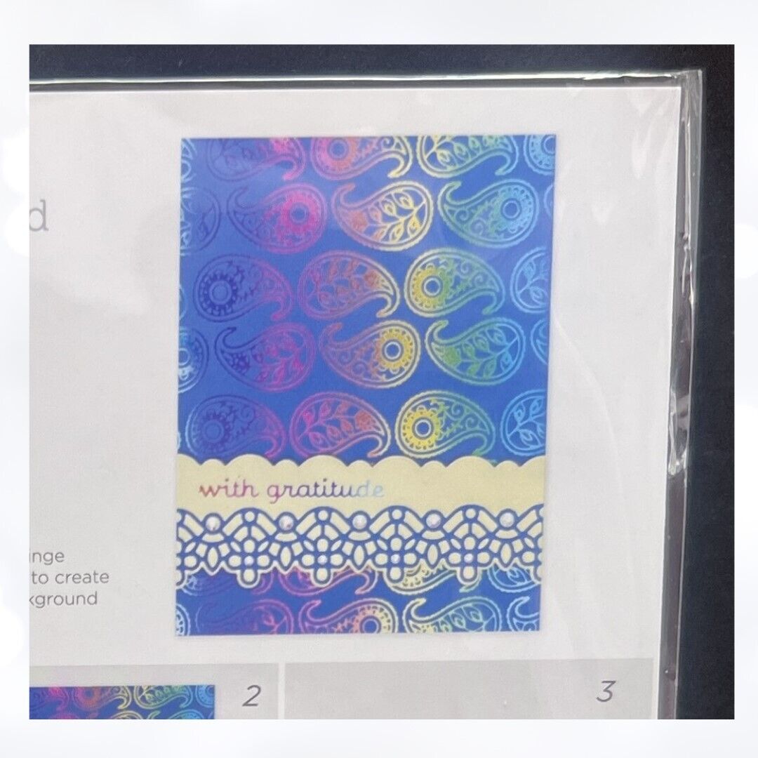 Spellbinders GLIMMER PAISLEY Glimmer of the Month- June 2022